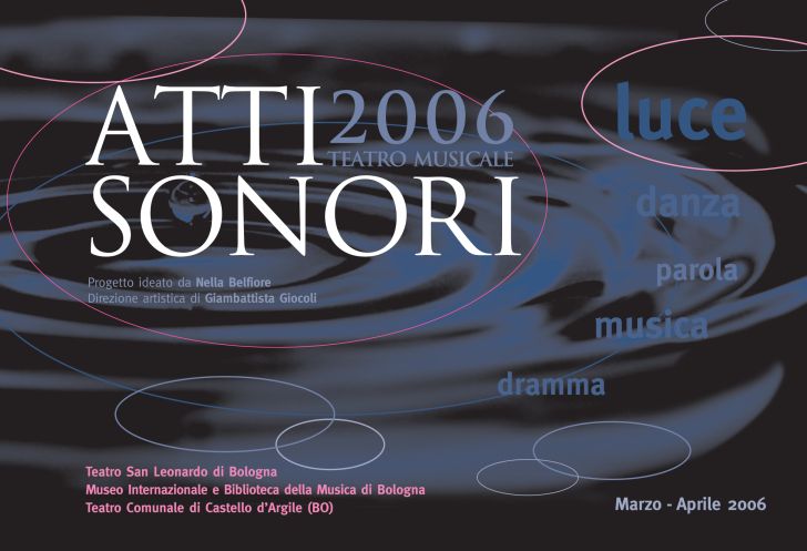 Atti Sonori Festival 2006 Primavera